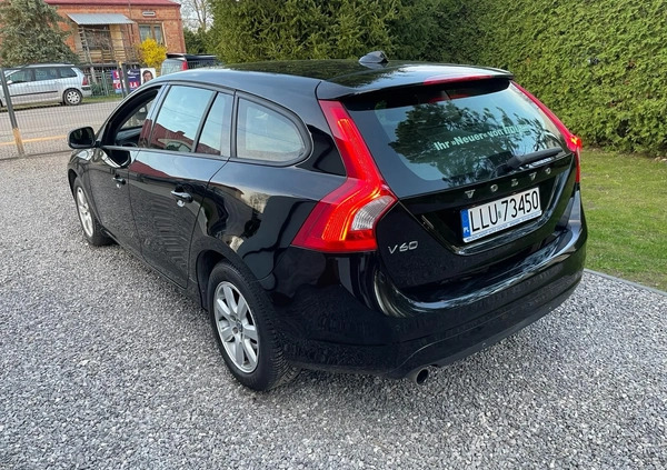 Volvo V60 cena 36900 przebieg: 258408, rok produkcji 2014 z Żuromin małe 67